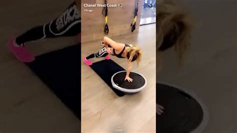 chanel west coast workout video.